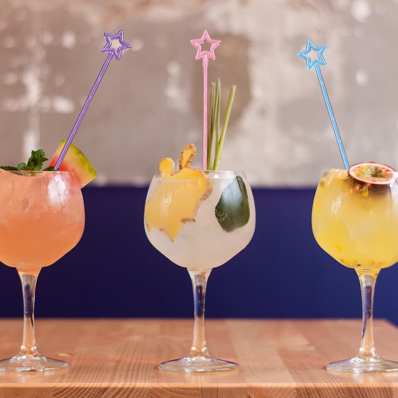 20pcs Mini Star Pointers, Plastic Star Plastic Pointer Stick Mini