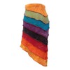 SHOPOHOLIC FASHION Women Summer Rainbow Hippie Skirt (XL,Rainbow)