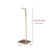 Single Hook Adjustable Purse Display Stand Metal Adjustable Handbag Bag