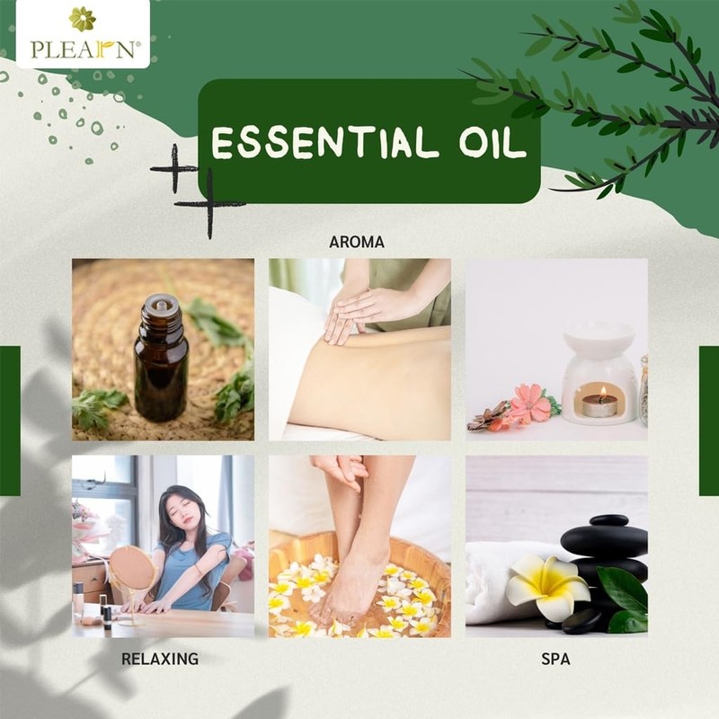 Generic PLEARN 100% Essential Oil, Litsea Cubeba Oil Scent, 30