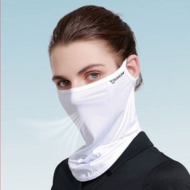 UV Protection Cool Face Cover XTJ85 White