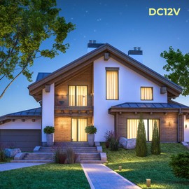 Lustaled 12 Volt 18 Watt T5 T10 Wedge Base Landscape Bulbs T5 Landscape Light Bulbs Low Voltage 12V T5 Malibu Lights Warm White 2700K for Garden Path Deck Light Yard RV Marine Interior (10-Pack)