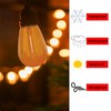 LRSUEYSKIN 15 Pack Orange LED Bulb S14 LED Relacement Bulbs