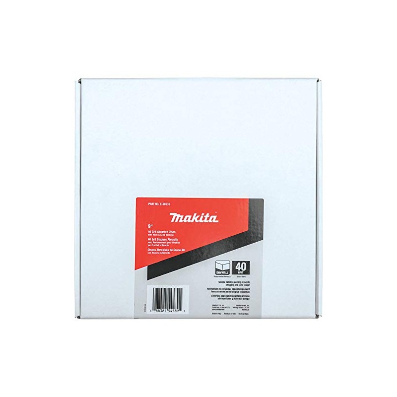 Makita B-68389 Sandpaper, Red