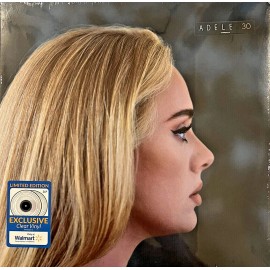ADELE - 30 by Adele - Limited Edition Clear Vinyl 2LP Album Record NEW & SEALED