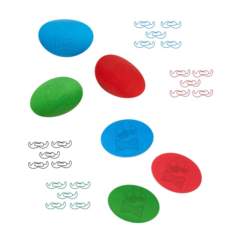 Helix Pringles Desk Stationery Set - Includes Pringles Shaped Erasers