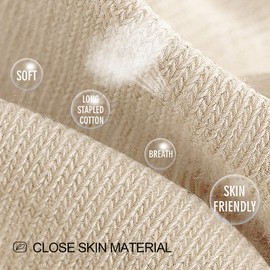 wernies Women No Show Socks Invisible Loafer Flat No Slip Rise Flats Ankle Liners Short Thin Low Cut, size 11-14