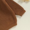 NEVUQO Newborn Toddler Baby Boy Girl Thanksgiving Outfit Knit Sweater