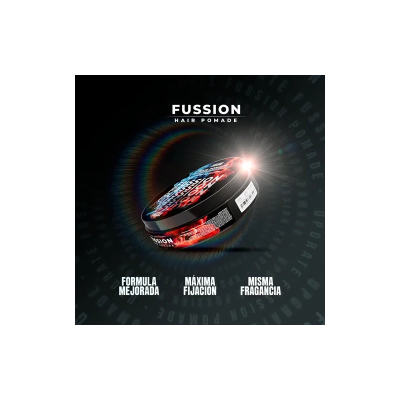 Fussion Pomade Pomada Para Cabello Base Agua