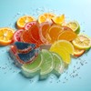 SweetGourmet Assorted Fruit Slices | Candy Fruit Jelly | Vegan,