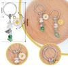 mintolex Natural Crystal Keychain Gift Healing Stones Key Ring Gift