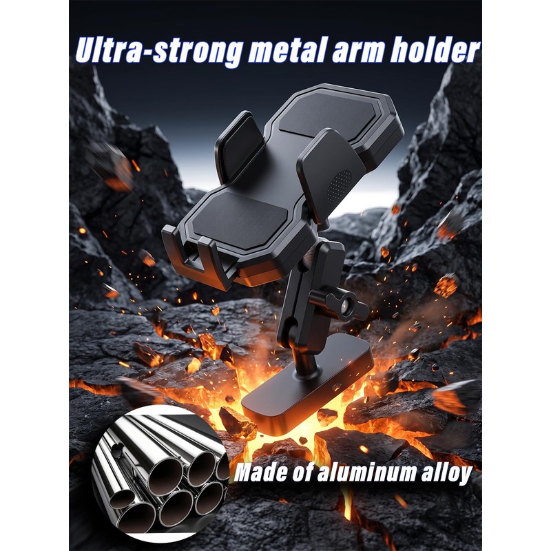 LYFICCS Magnetic Phone Holder for Tractor/Forklift/Excavator