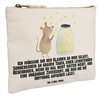 Mr. & Mrs. Panda Make-Up Bag Mouse Stars, White, Hand