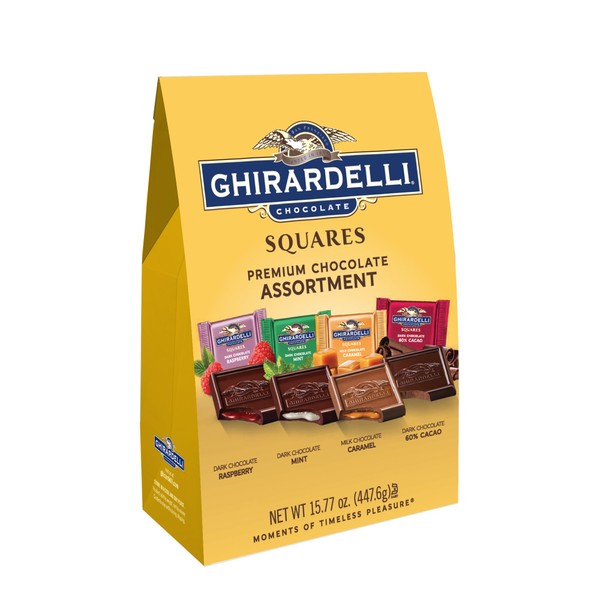 Ghirardelli Assorted Squares Bag, X-Large, 15.77 Ounce