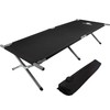 Camping Cot - Portable Folding Camp Bed - 600D Sleeping