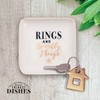 Rings & Sparkly Things Ceramic Trinket Tray Sentimental Gift Idea
