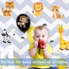 Zoo Animals Cutouts Safari Jungle Cardboard for Baby Shower Birthday