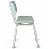 Medline Shower Chair Bath Bench with Back, Supports up to