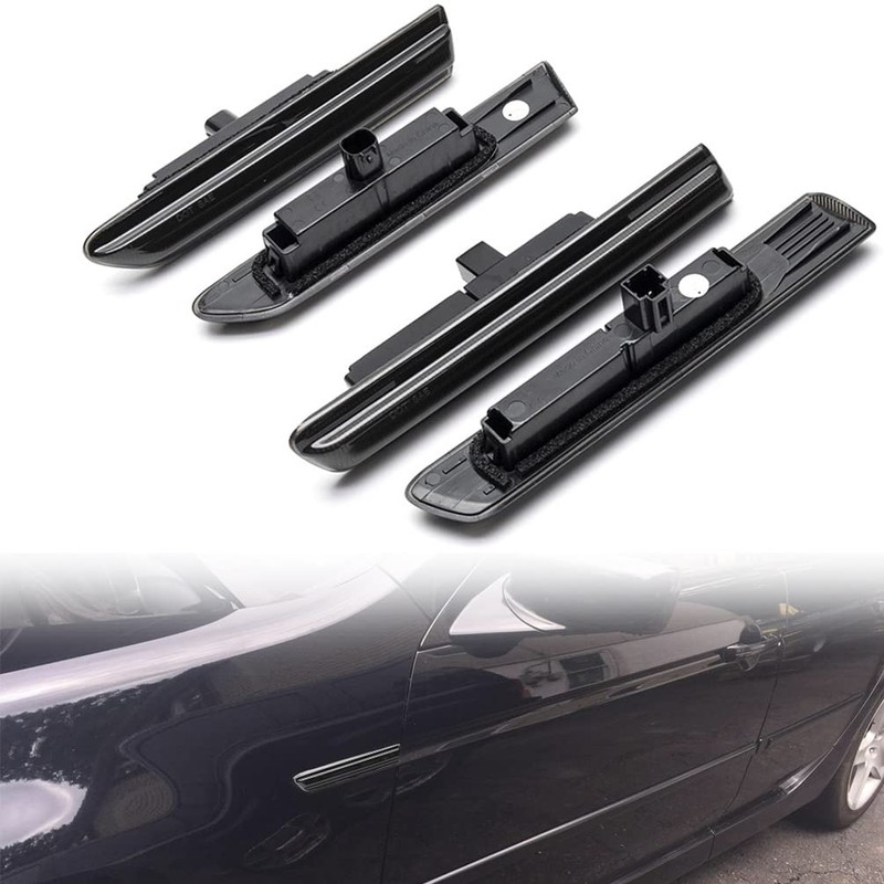 NJSBYL Front Rear LED Side Marker Lights for 2004 2005