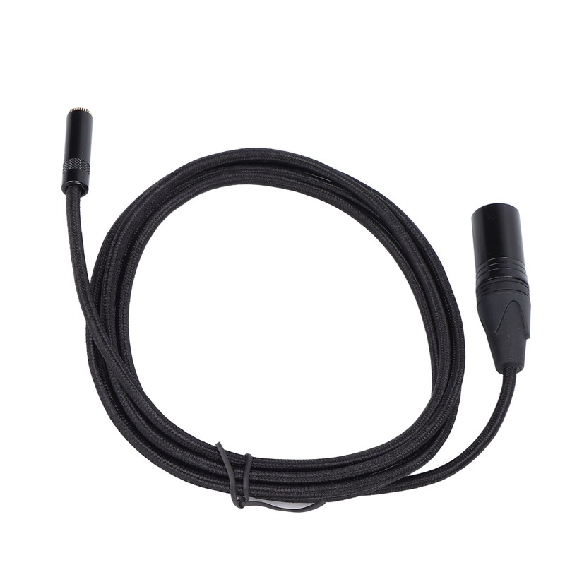 3.5mm Female to 3 Pin XLR Male Cable 24K Gold