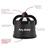 AnySharp Affilacoltelli, Sicurezza Mani Libere, Potente Suzione PowerGrip, Affila Sicuramente