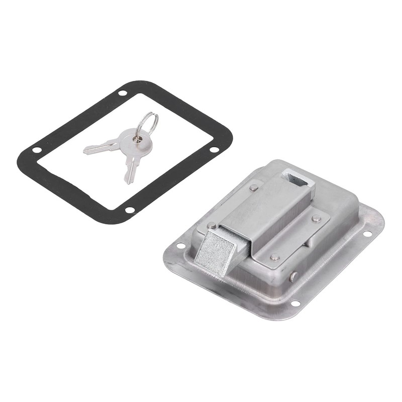 Deror 304 Stainless Steel RV Door Latch Tool Box Installation