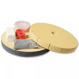 Jantz Knife Sharpening Wheel Set Made In USA Razor Edge Results Paper Wheels