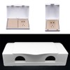 1x Socket Cover Box, Childproof Double-Position Switch Protector Cover 86