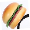 ADOCARN Novelty Hamburger Headband for Parties Funny Food Shape Hair