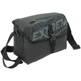 BAG STREET INTERNATIONAL Waterproof Shoulder Bag with Flap Shoulder Bag Outdoor Bag Camera Bag Waterproof Black, black, Utility