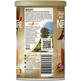 NESCAFÉ Gold Type Cappuccino - Creamy and Delicate - Soluble Coffee made from Exquisite Coffee Beans - Contains Caffeine - with Extra Froth (1 x 250 g