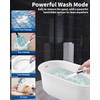 Luxsego Filtered Shower Head for Hard Water with Stop, High
