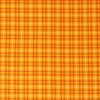 Singer, 100% Cotton, Orange Tonal Plaid, Cut by Yard