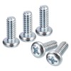 sourcing map #10-24x1/2" Pan Head Phillips Machine Screws, 25pcs Zinc