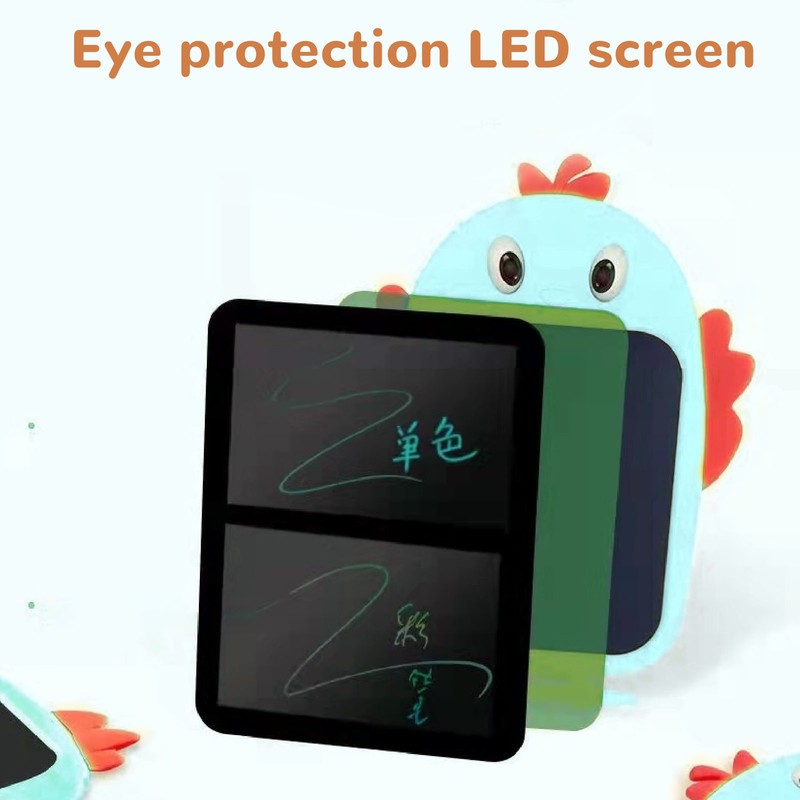 8.5in Children Drawing Board Chicken Shaped LCD Painting Writing Tablet