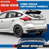 KUAFU Roof Spoiler Compatible with 2012-2018 Ford Focus Hatchback Models
