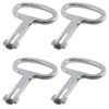 Hyamass Electrical Cabinet Key Set - 4-Pack Aluminum Alloy Safety
