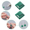 COHEALI 50pcs Natural Agate Gemstone Loose Beads for Jewelry Making
