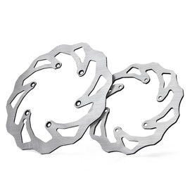 Dirt Bike Brake Disc Rotor Rear Front Rotors Accessories Compatible With 125 250 350 450 500 SX XC EXC XCW EXCF 1994-2023/125-501 FE TE FC TC TX FX 2014-2023/125-570 TE FE FX 2009-2014
