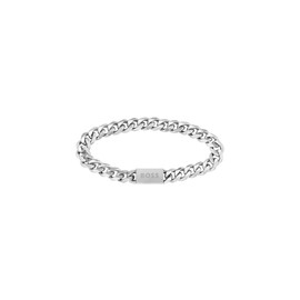 BOSS Jewellery Link Bracelet for Men Collection CHAIN LINK Available in 2 Sizes, Stainless Steel, No Gemstone