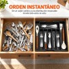 Bandeja Extensible Para Cajones De Cocina 8 Compartimentos