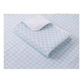 Waterproof Bed Pad Sheet for Elderly Anti Pollution 150x200cm 150x200cm/blue check