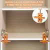 Adjustable Cabinet Door Installation Positioner, High Load Capacity, Multifunctional, Cabinet