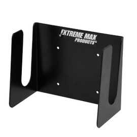 Extreme Max 5001.6681 Wall-Mount Aluminum Dirt Bike Stand Holder for Race Trailer, Garage, Shop, Enclosed Trailer, Toy Hauler - Black