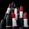 Anjumain Mac Maximal Sleek Satin Lipstick Left on Red ×