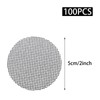 PINE & LINEN 100pcs Flower Pot Hole Mesh Pad, Round