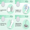Readaeer 脱毛器 擦るだけ 無痛脱毛器 除毛器 角質除去 物理脱毛 『2025業界新傑作 痛くない次世代モデル』 軽量