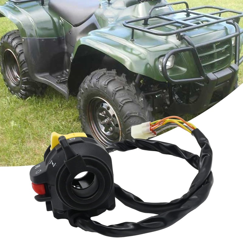 Left Handlebar Start Stop Headlight Choke Lever Switch Replacement for