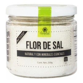 Flor De Sal Primer Sol 250g Baja En Sodio 30% Menos Sodio Gourmet Colima Natural Con Minerales Esenciales
