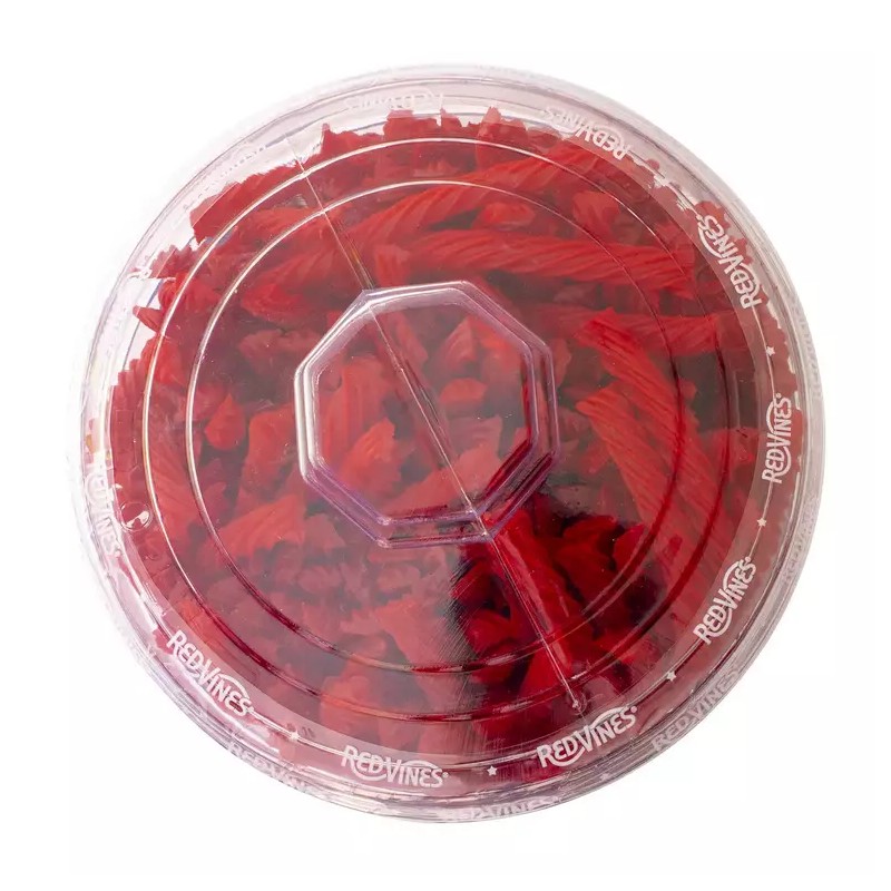 RED VINES Twists Original Red Licorice Bulk Candy Jar (5